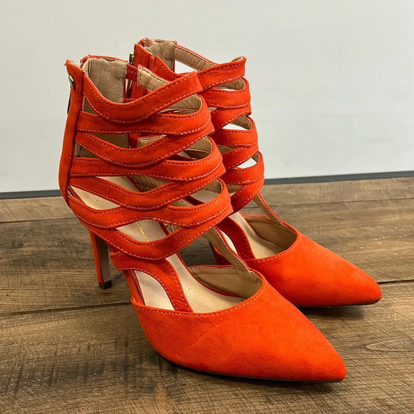 chelsee girl Shoes - Orange pumps CHELSEE GIRL